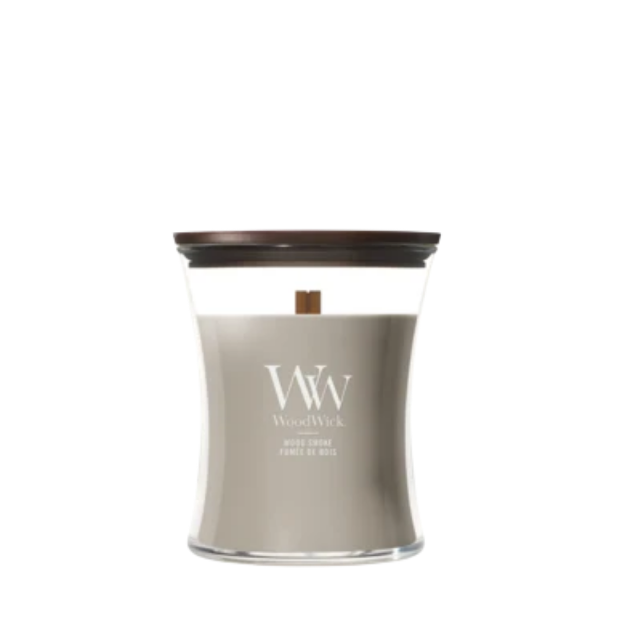 Woodwick Wood Smoke | Medium Candle