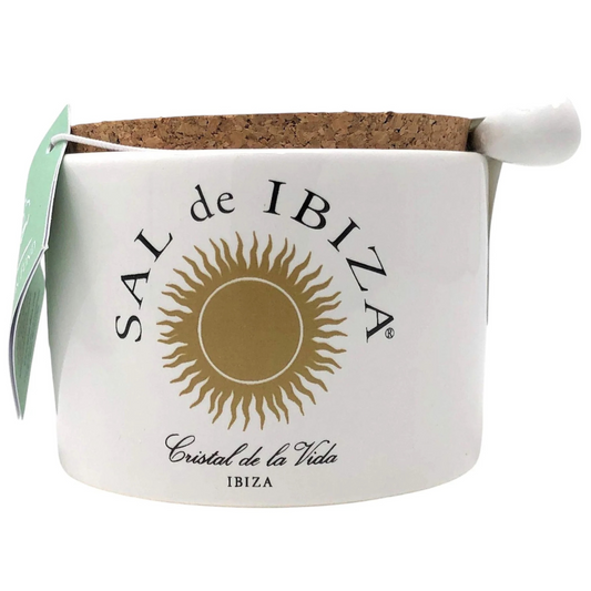 Sal de Ibiza | Witte Keramieke pot Lepel (Limited Ed.)