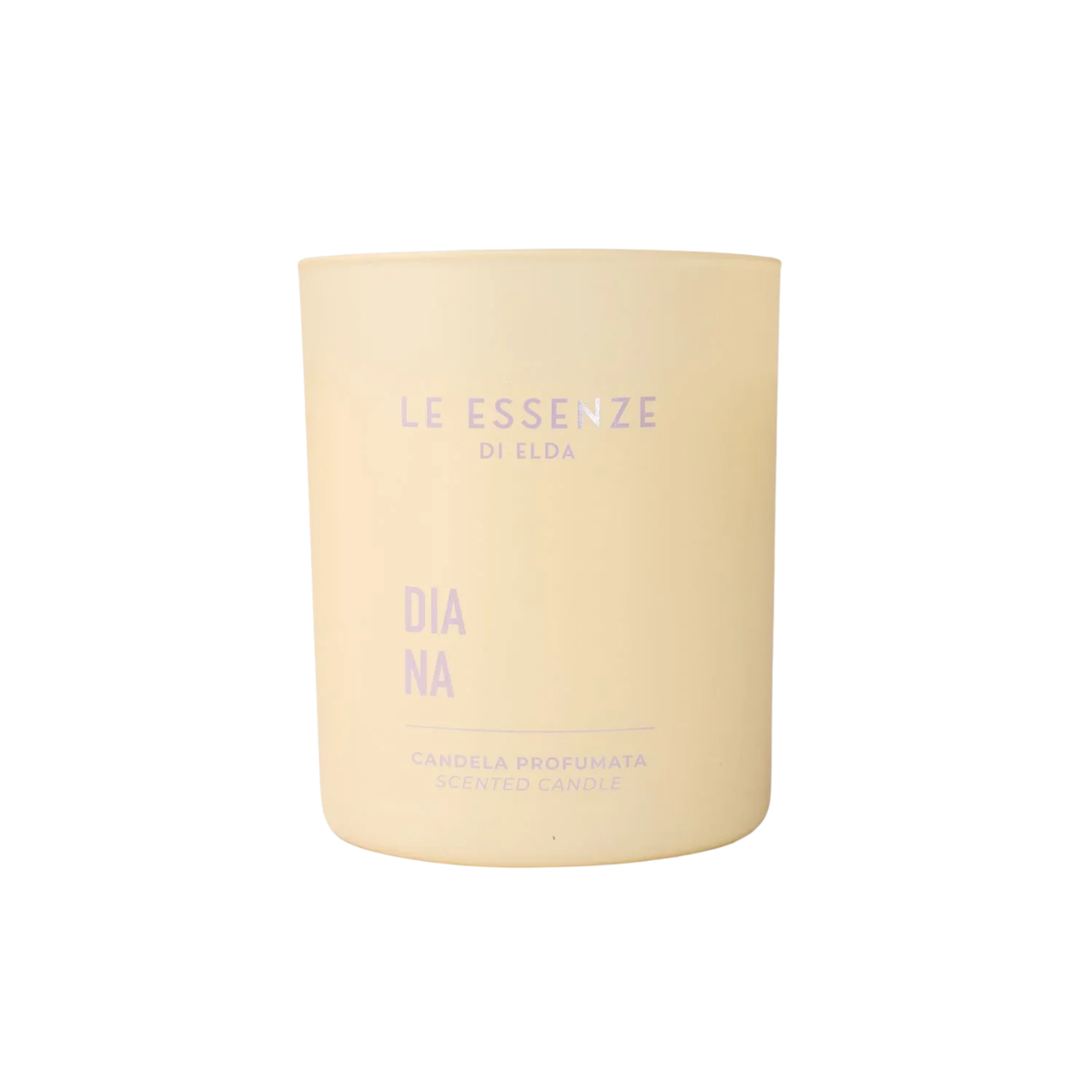 Diana Geurkaars 200 gram – Luxe Geurkaars met Houtachtige Geur | 25 Uur Brandduur