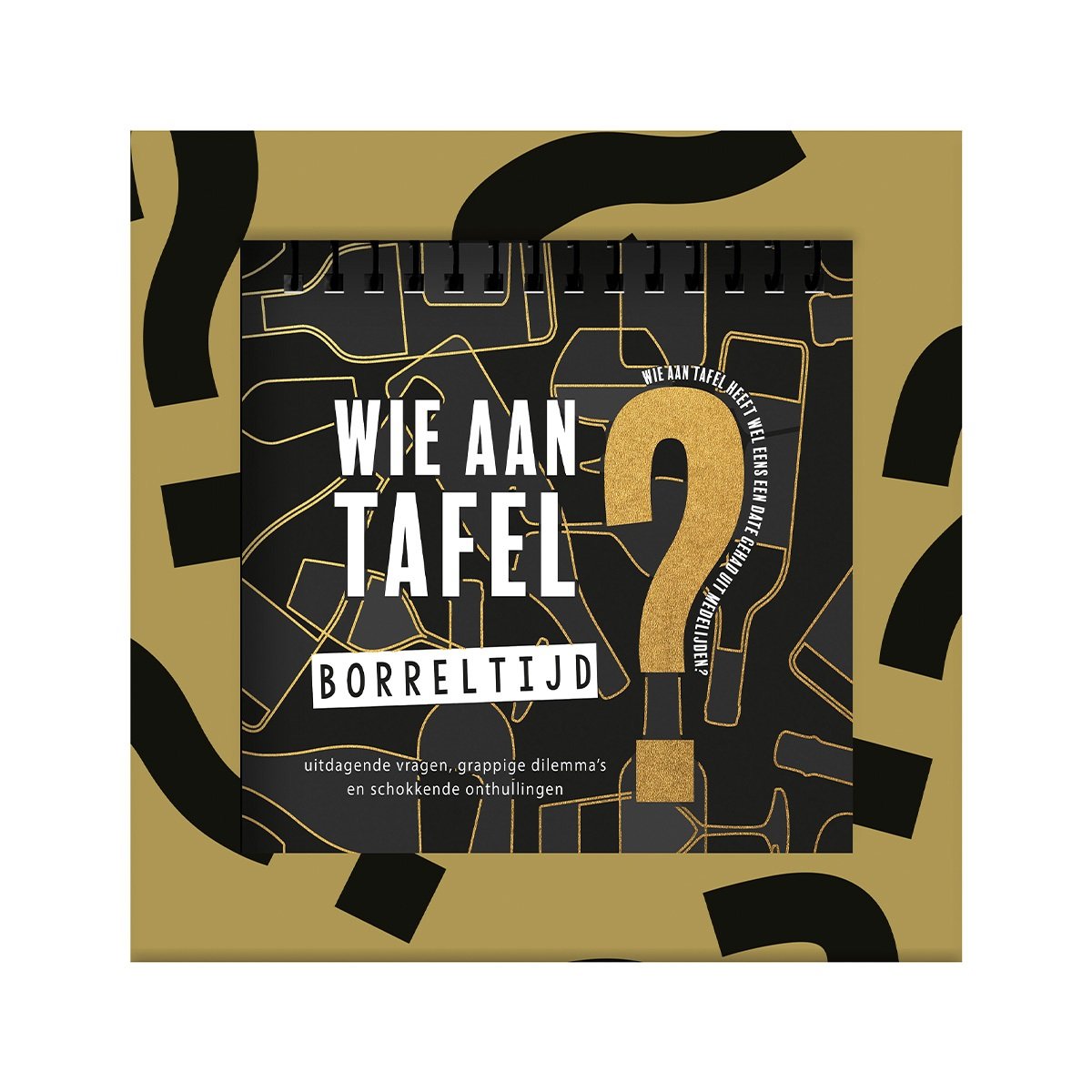 Wie aan tafel? | Borreltijd