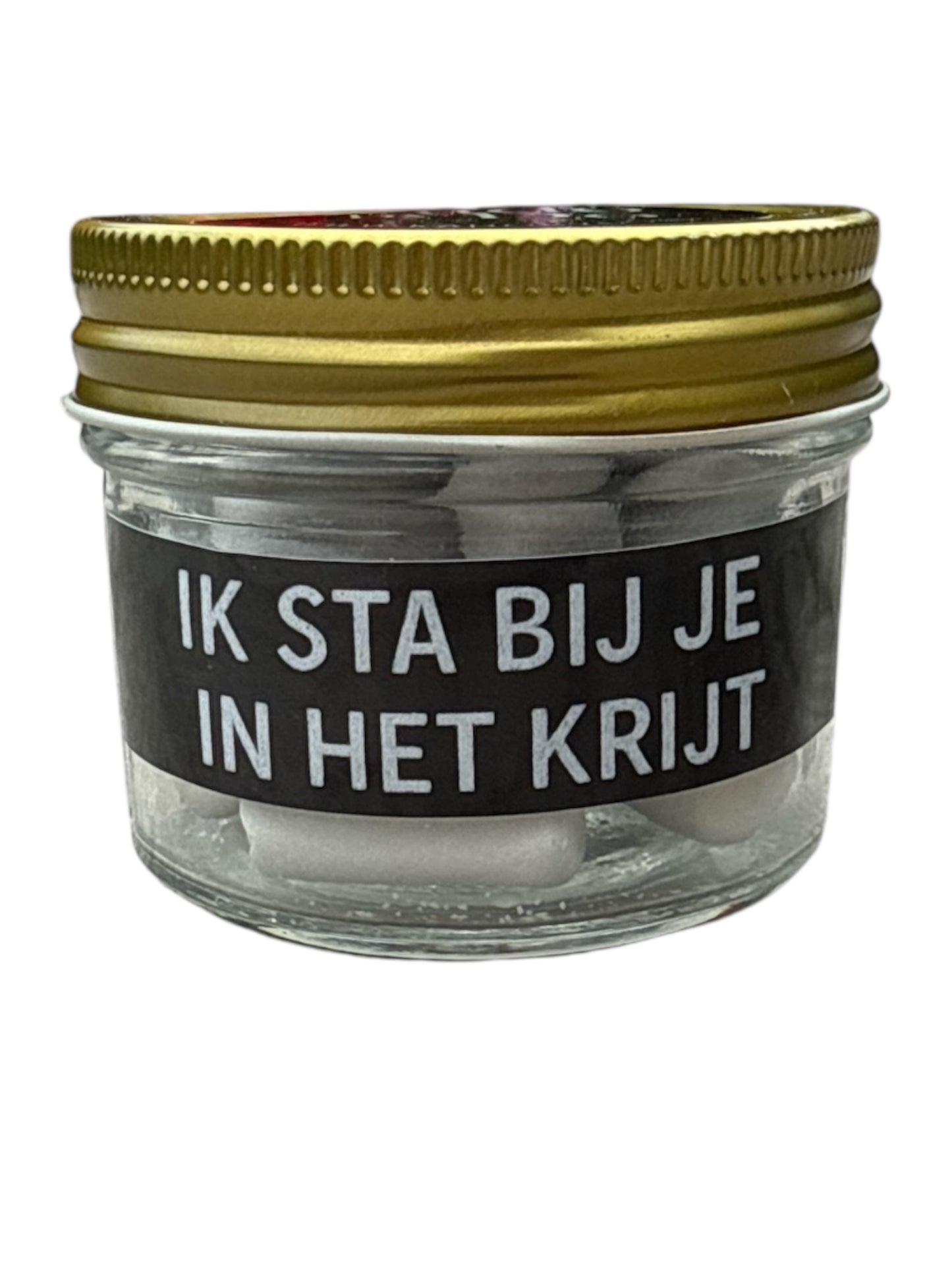Meester en Juffen kado "ik sta bij je in het krijt"