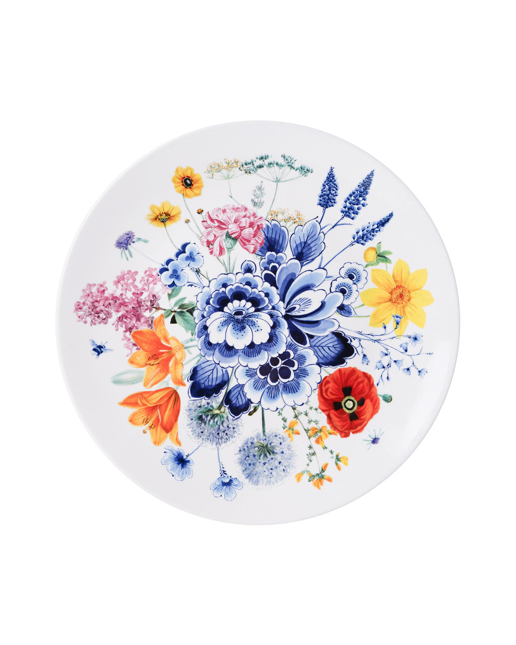 Wandbord Wildbloemen Bloemen oase Keramiek 31 cm
