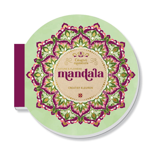 Mandala kleurboek | stevig, luxe en ontspannend