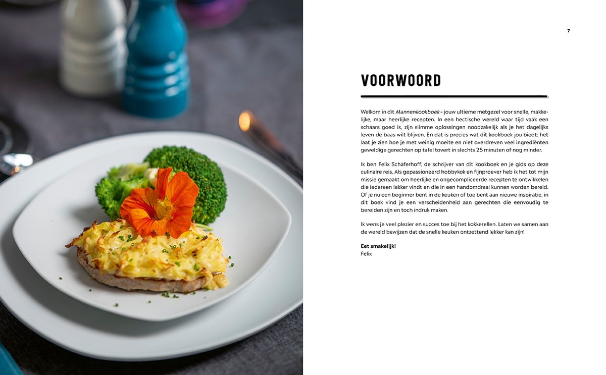 Het mannenkookboek | Snel, smaakvol en zonder gedoe