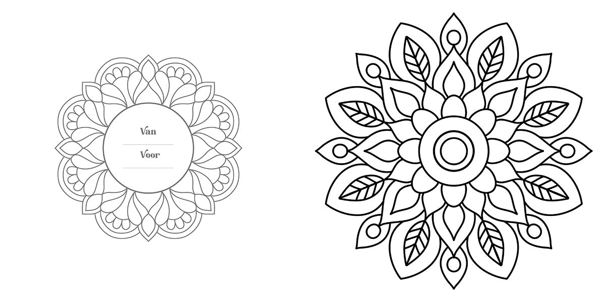 Luxe mandala kleurboek | creatief ontspannen met prachtige patronen