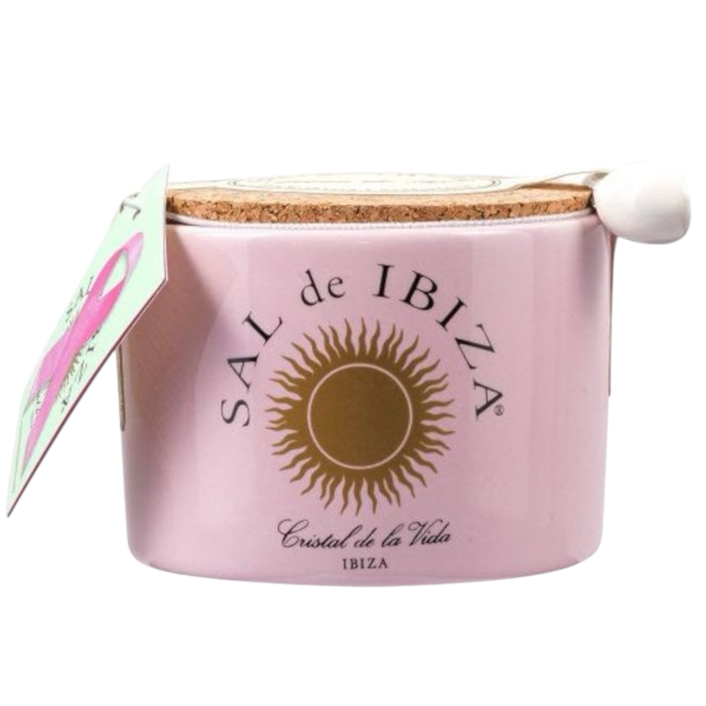 Sal de Ibiza| La Vie en Rose Keramieke Pot Fleur de Sel Pink