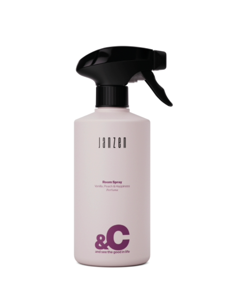 Janzen &C Roomspray Vanilla Peach & Happiness