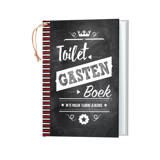 Toiletgastenboek | Het grappigste gastenboek voor op het kleinste kamertje