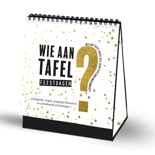 Wie aan tafel? | Feestdagen editie