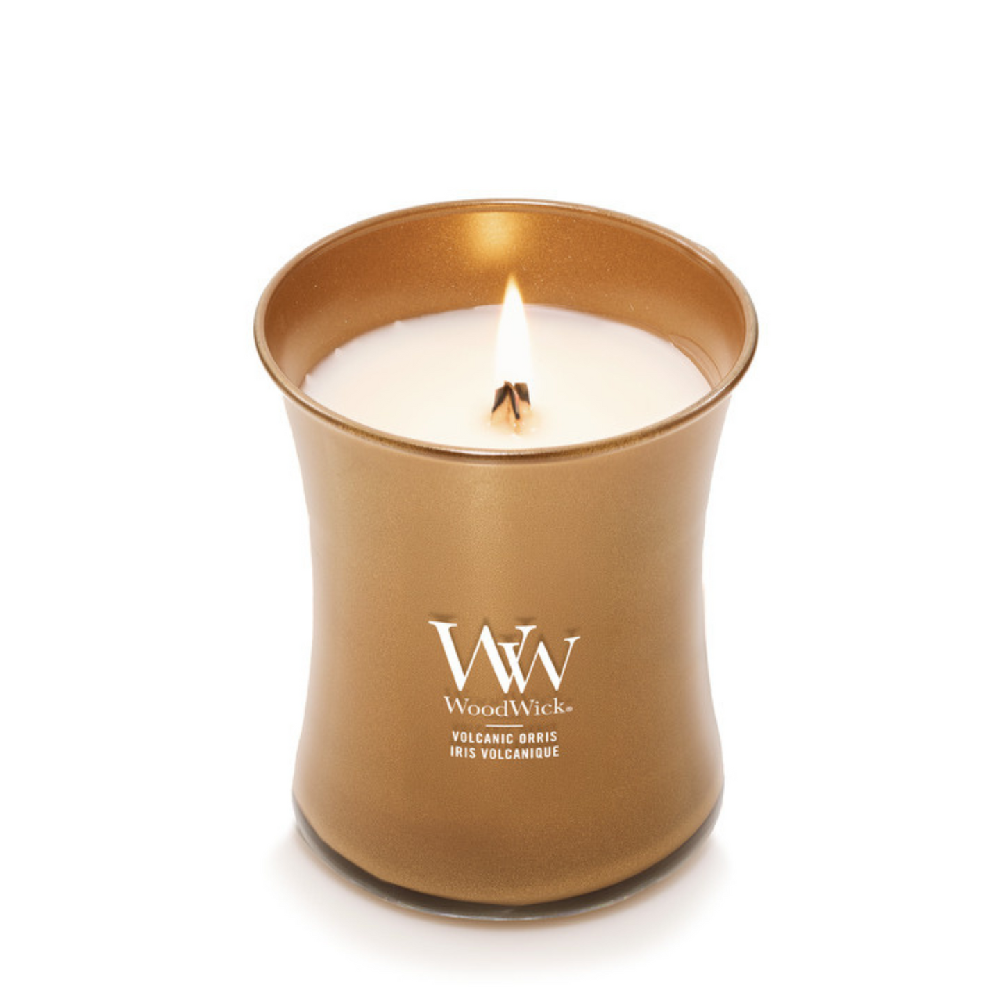 Woodwick Volcanic Orris | Copper Metal Collection