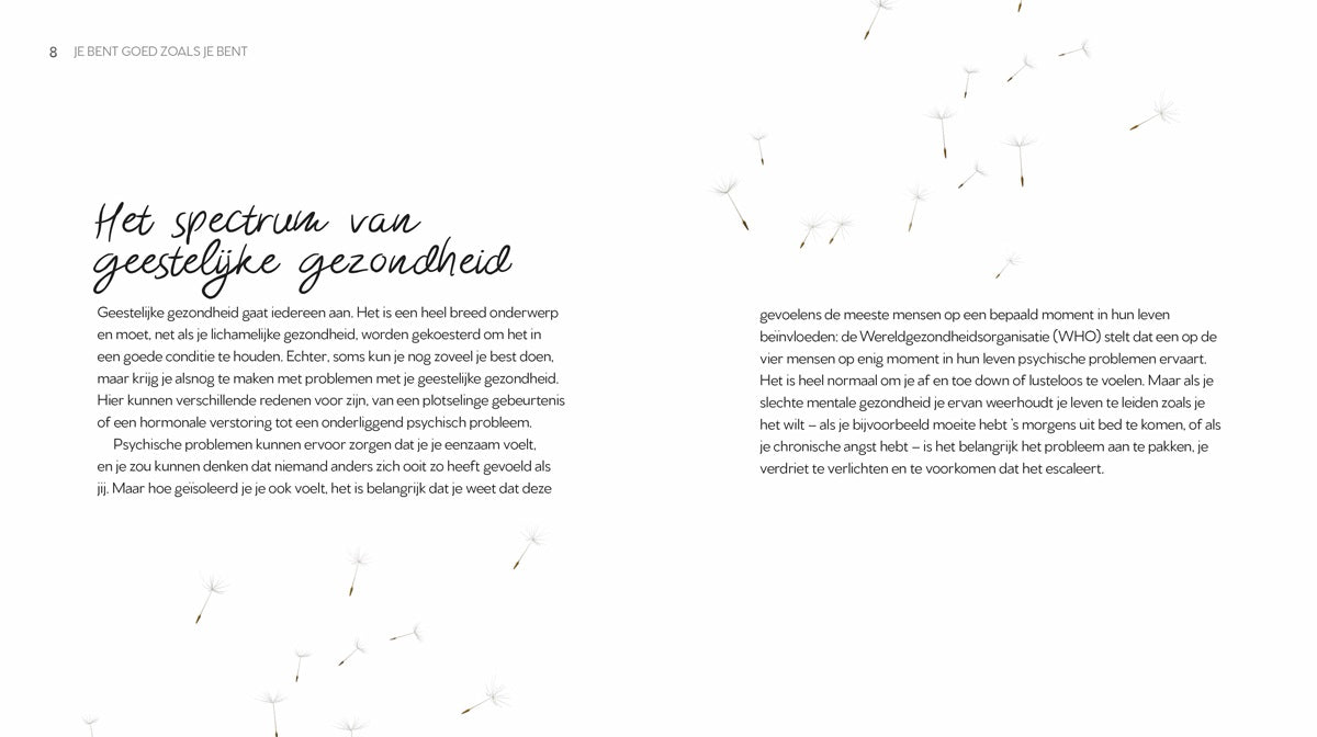 Je bent goed zoals je bent | steun, troost en inspiratie in moeilijke tijden