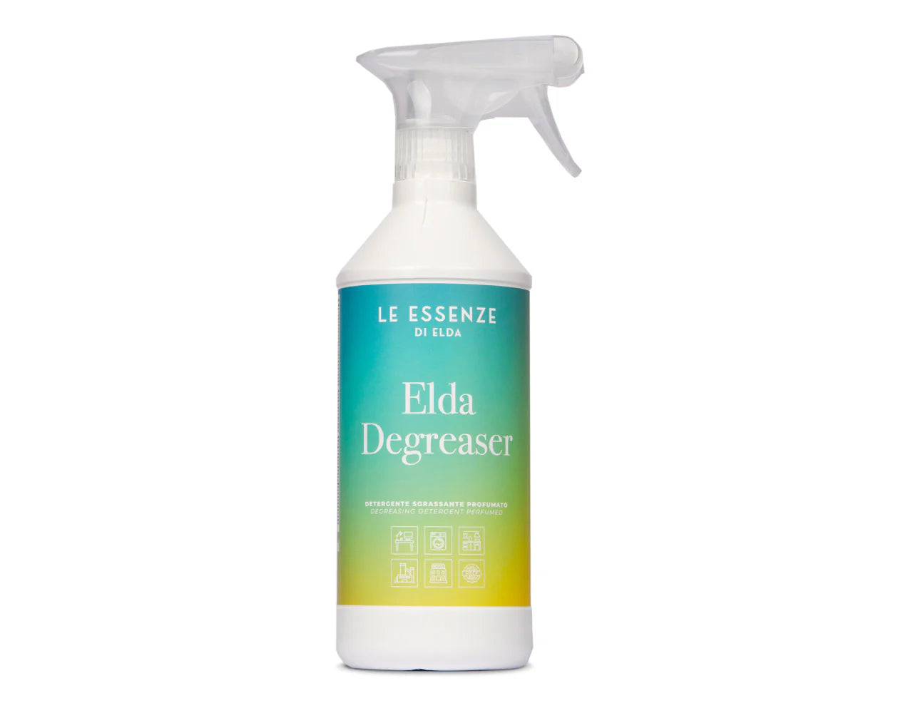 Le Essenze di Elda Keukenreiniger & Ontvetter Citrus 750 ml | Krachtige Vetverwijderaar met Frisse Geur