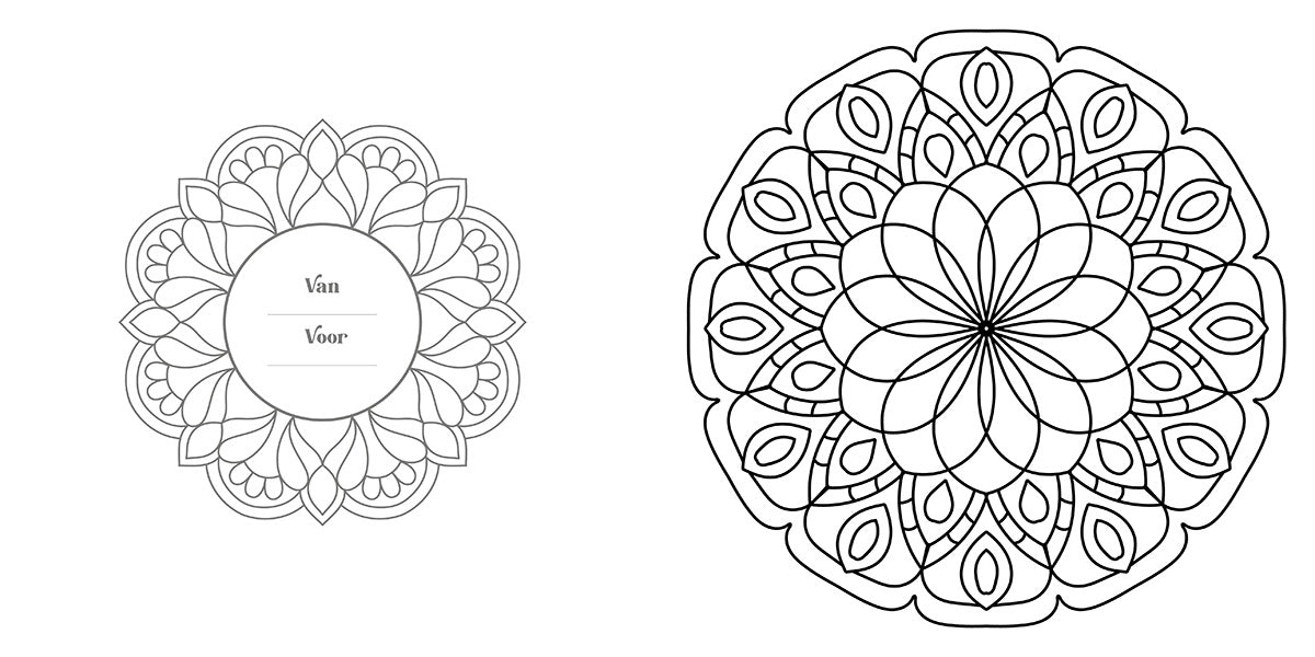 Luxe mandala kleurboek | creatief ontspannen met prachtige patronen