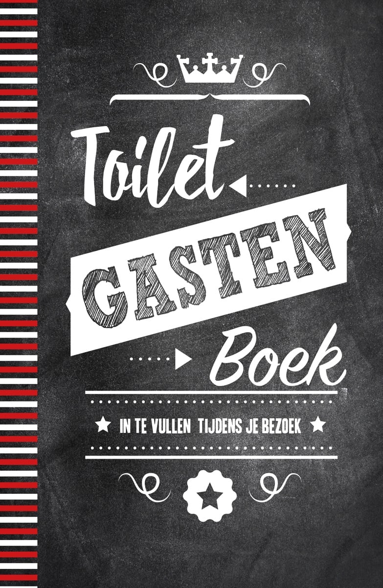 Toiletgastenboek | Het grappigste gastenboek voor op het kleinste kamertje
