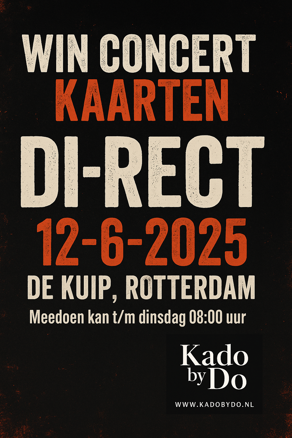 Winactie: Win 2 Kaarten voor DI-RECT in De Kuip! 🎶