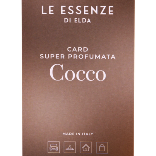 Fragrance card Cocco