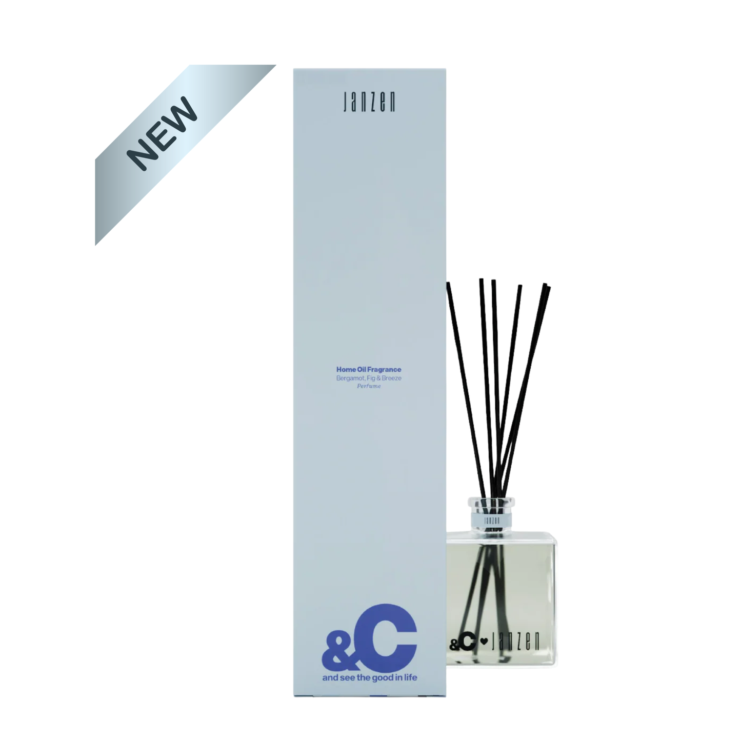 Janzen &C Home Fragrance Sticks Bergamot, Fig & Breeze