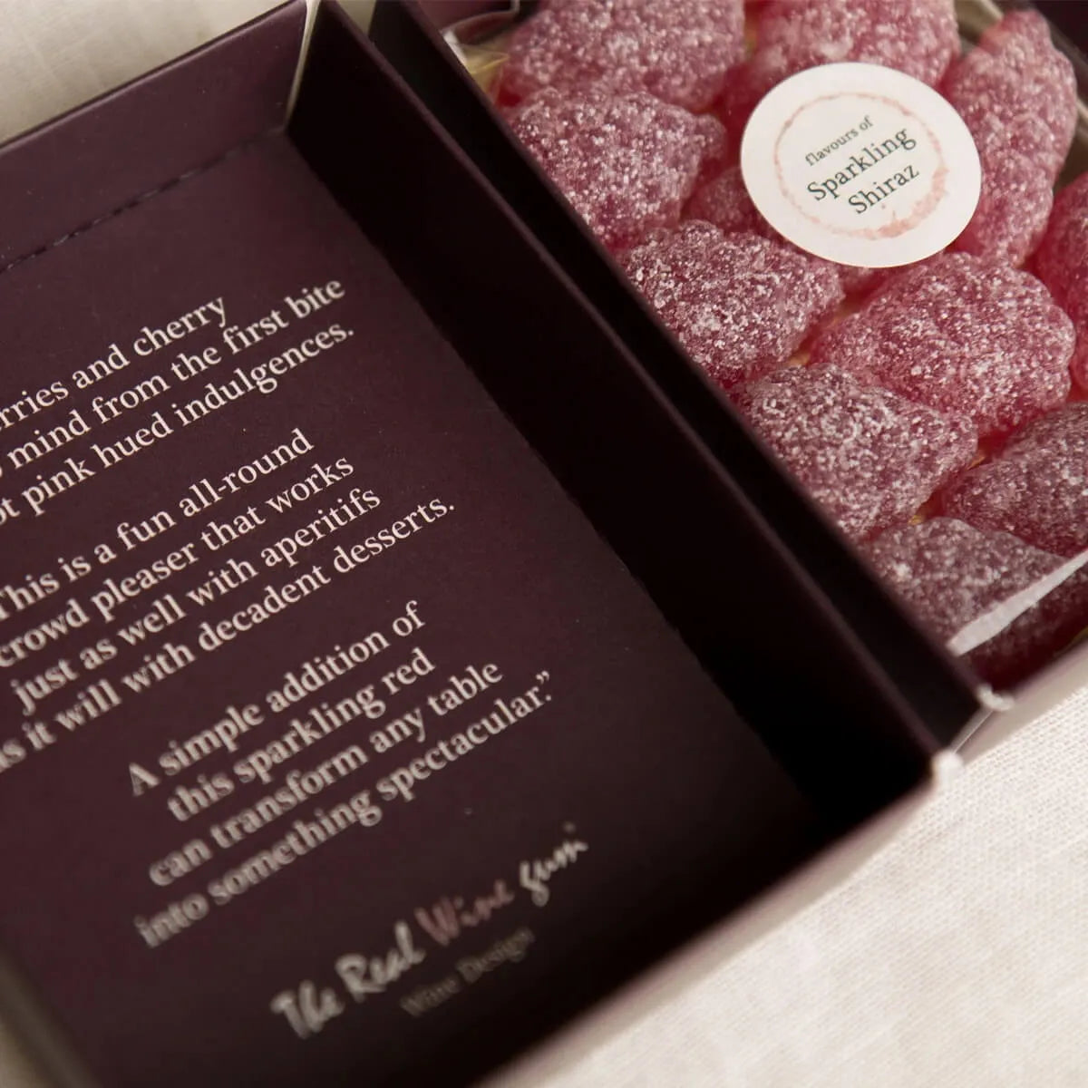 Vinoos Sparkling Shiraz Wine Gum