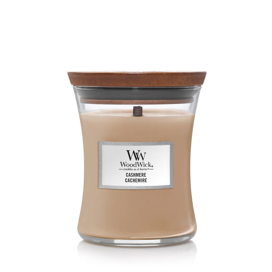 Woodwick Cashmere | Medium Candle