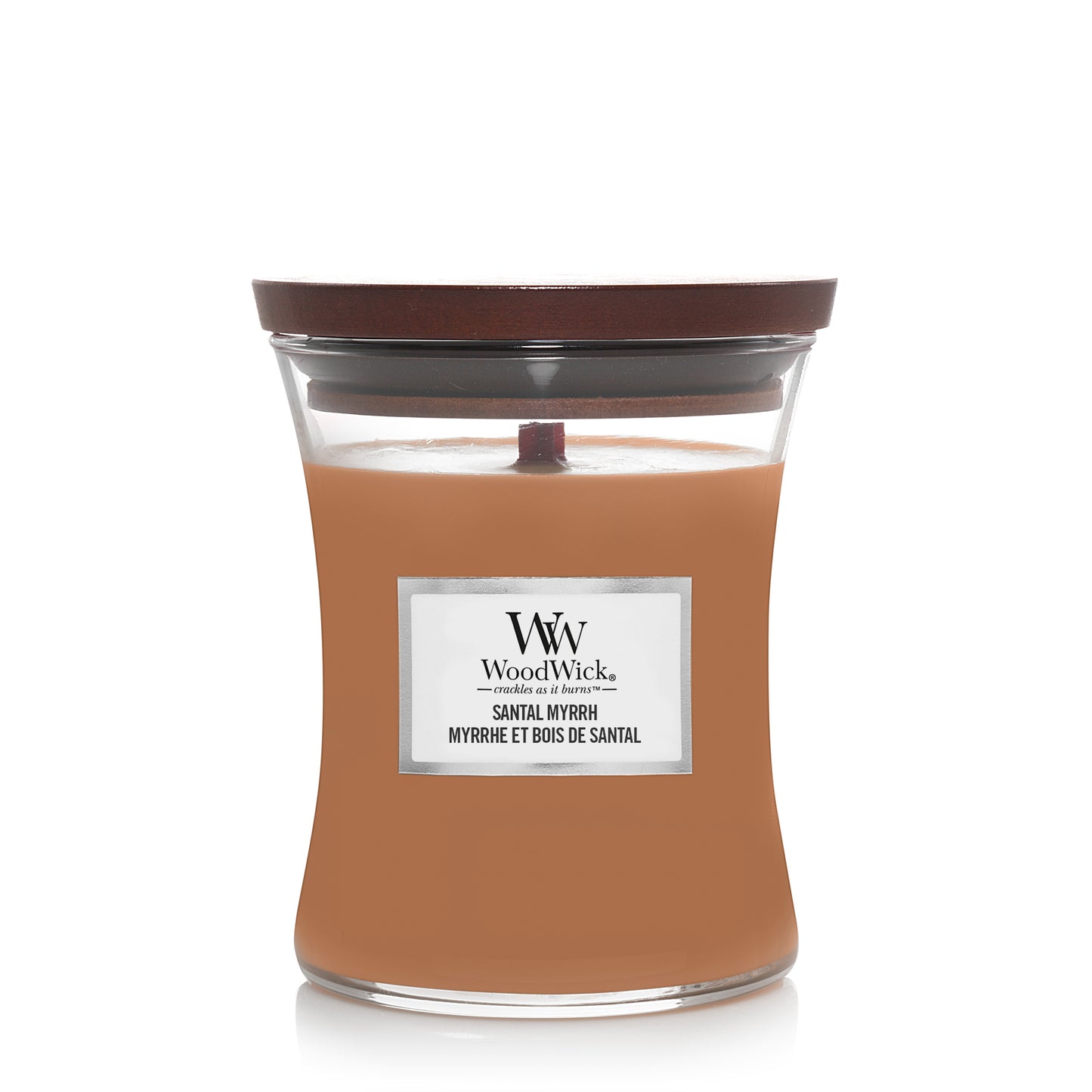 Woodwick Santal Myrrh | Medium Candle