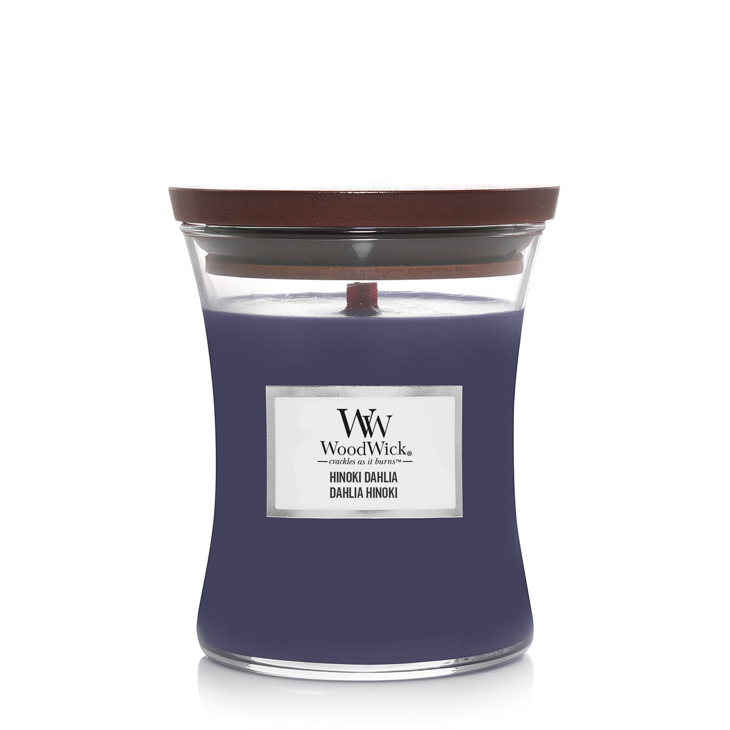 Woodwick Hinoki Dahlia | Medium Candle