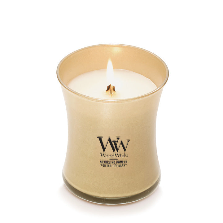 Woodwick Sparking Pomelo | Champagne Metal Collection