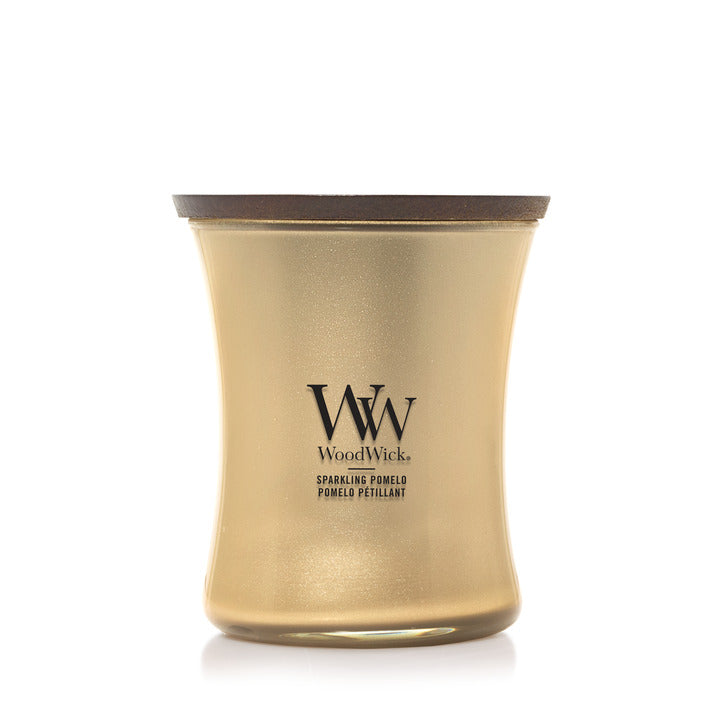 Woodwick Sparking Pomelo | Champagne Metal Collection