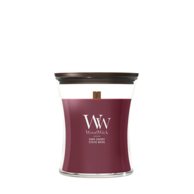Woodwick Dark Cherry Medium Candle