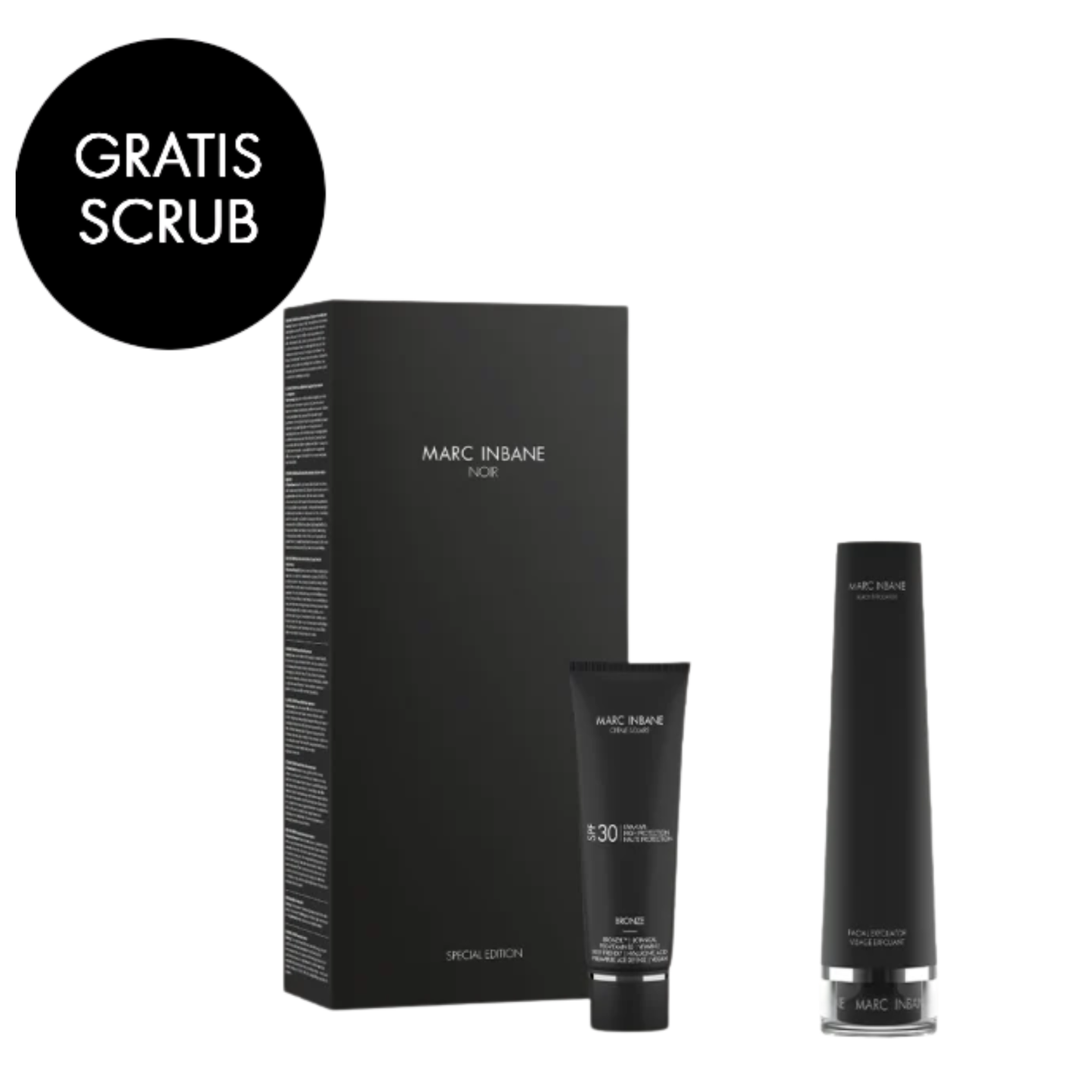 Creme Brons Marc Inbane met GRATIS Exfoliator, exclusieve Christmas Deal