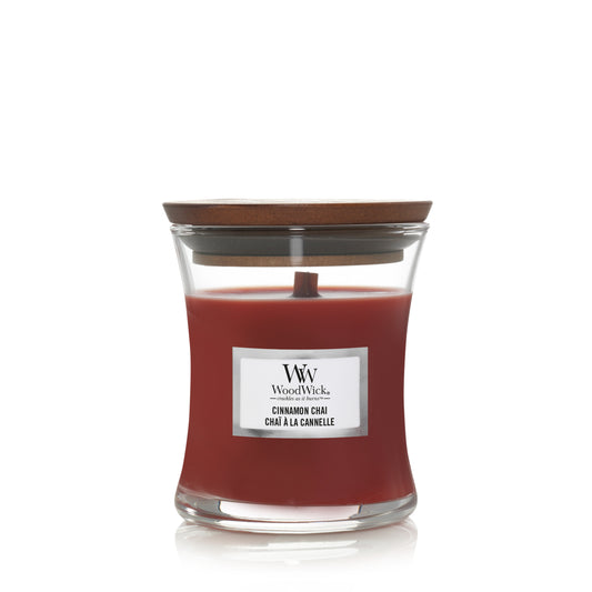 Woodwick Cinnamon Chai | Mini Candle