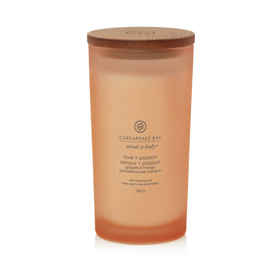 Chesapeake Bay Candle Love &amp; Passion| Grapefruit Mango