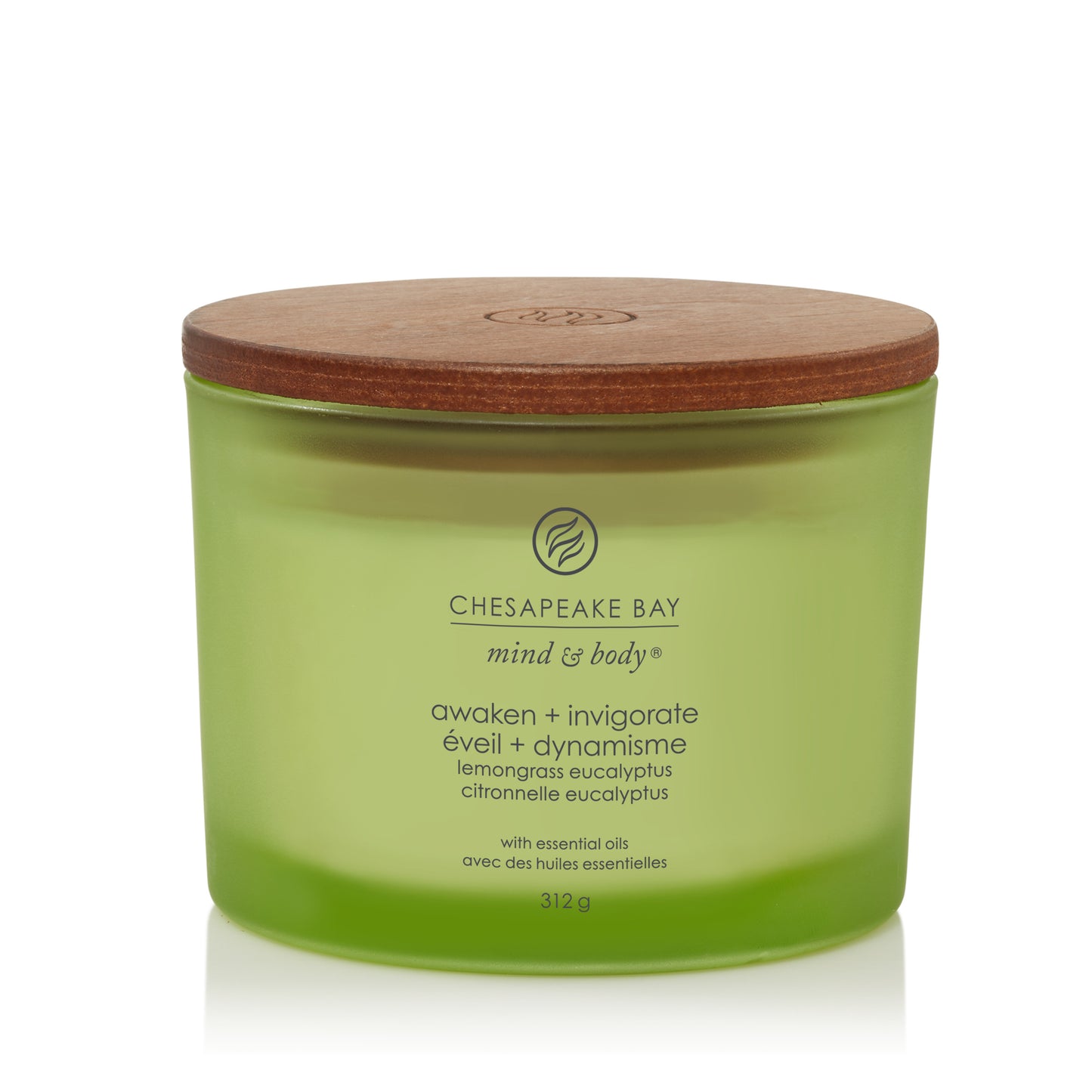 Chesapeake Bay Candle Awaken &amp; Invigorate | Lemongrass Eucalyptus