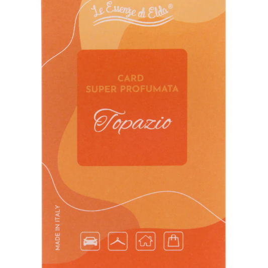 Fragrance card Topazio