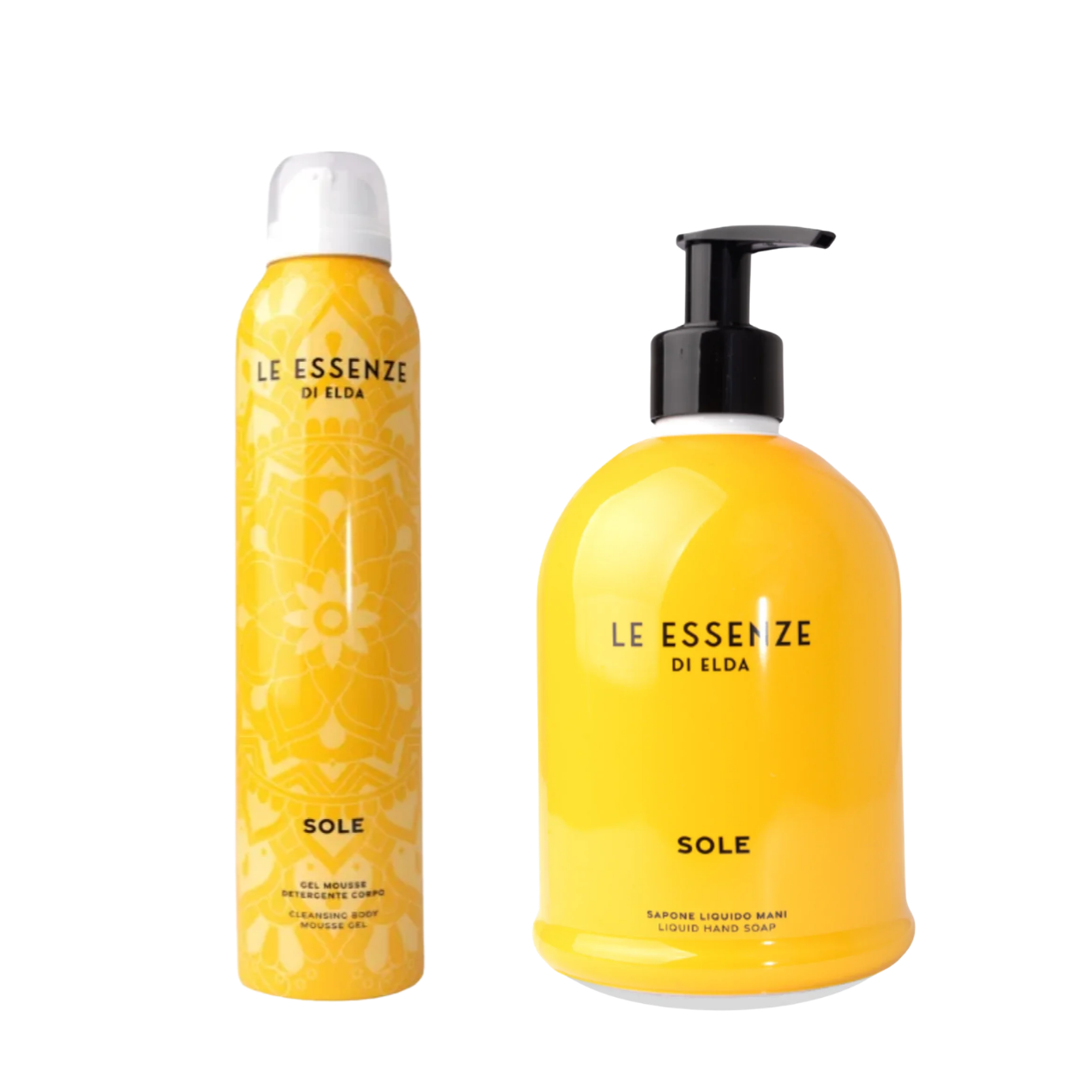 Le Essenze di Elda Sole Handzeep & Douchegel Duo – Frisse Zomerse Geur