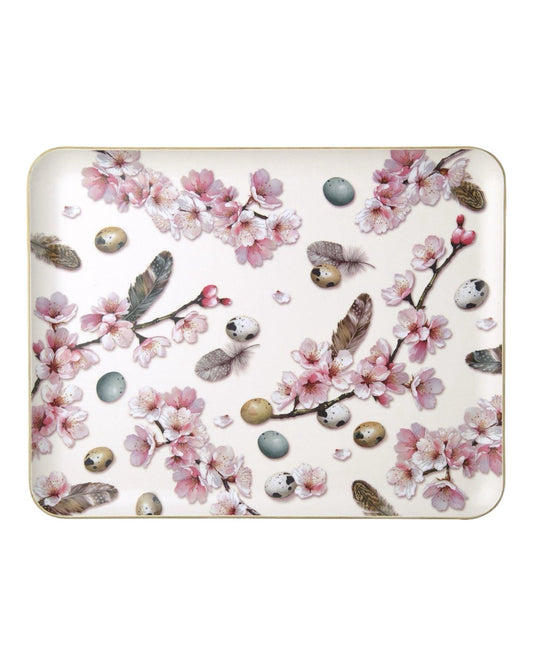 Sakura Cream Houten Dienblad