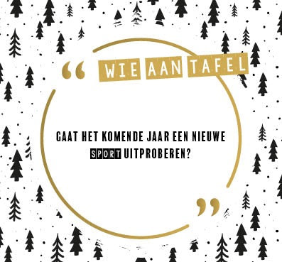 Wie aan tafel? | Feestdagen editie