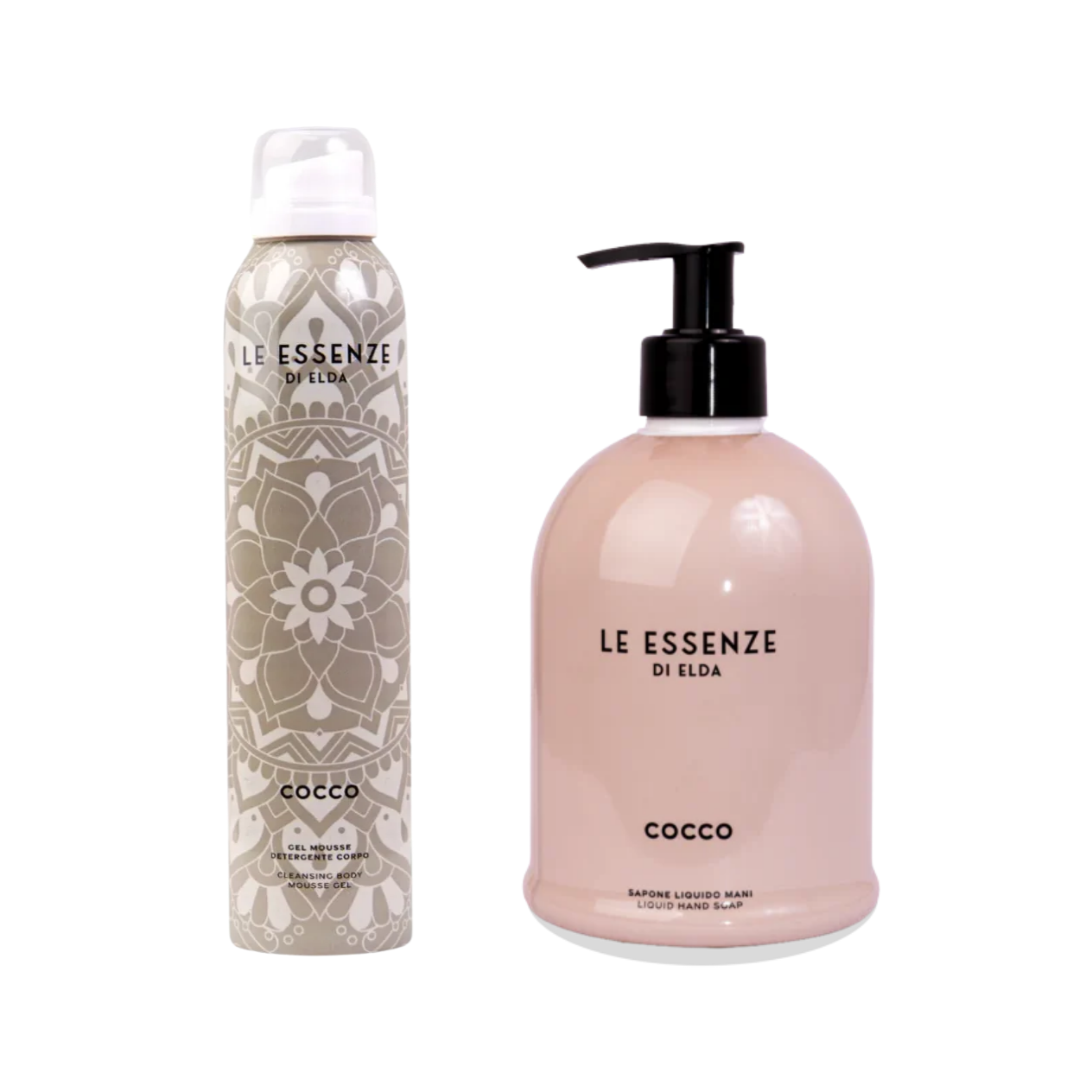 Le Essenze di Elda Cocco Handzeep & Douchegel Duo – Zomerse Kokosgeur