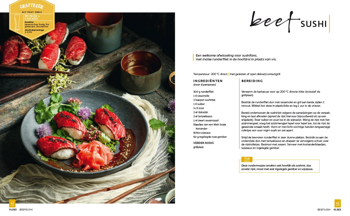 Barbecue & Bier | hét boek voor de ultieme smaakbeleving