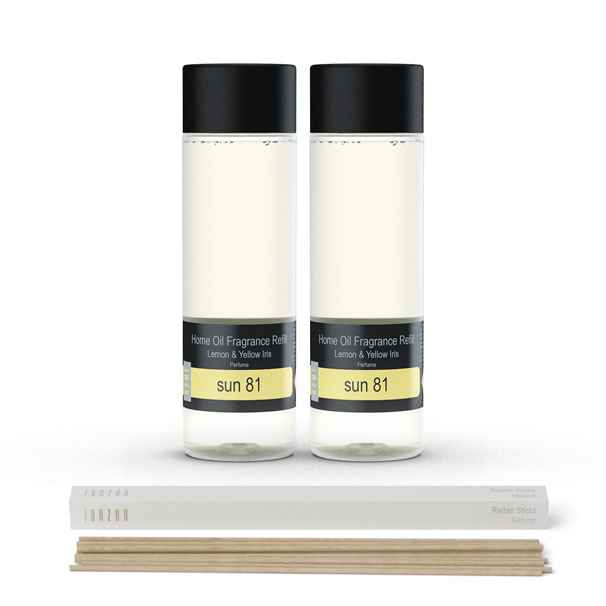 JANZEN Home Fragrance Refill Sun 81 2-pack Incl. Gratis Sticks