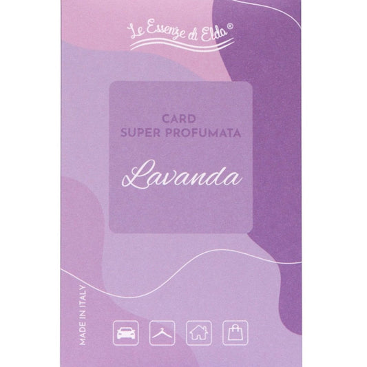 Fragrance card Lavanda
