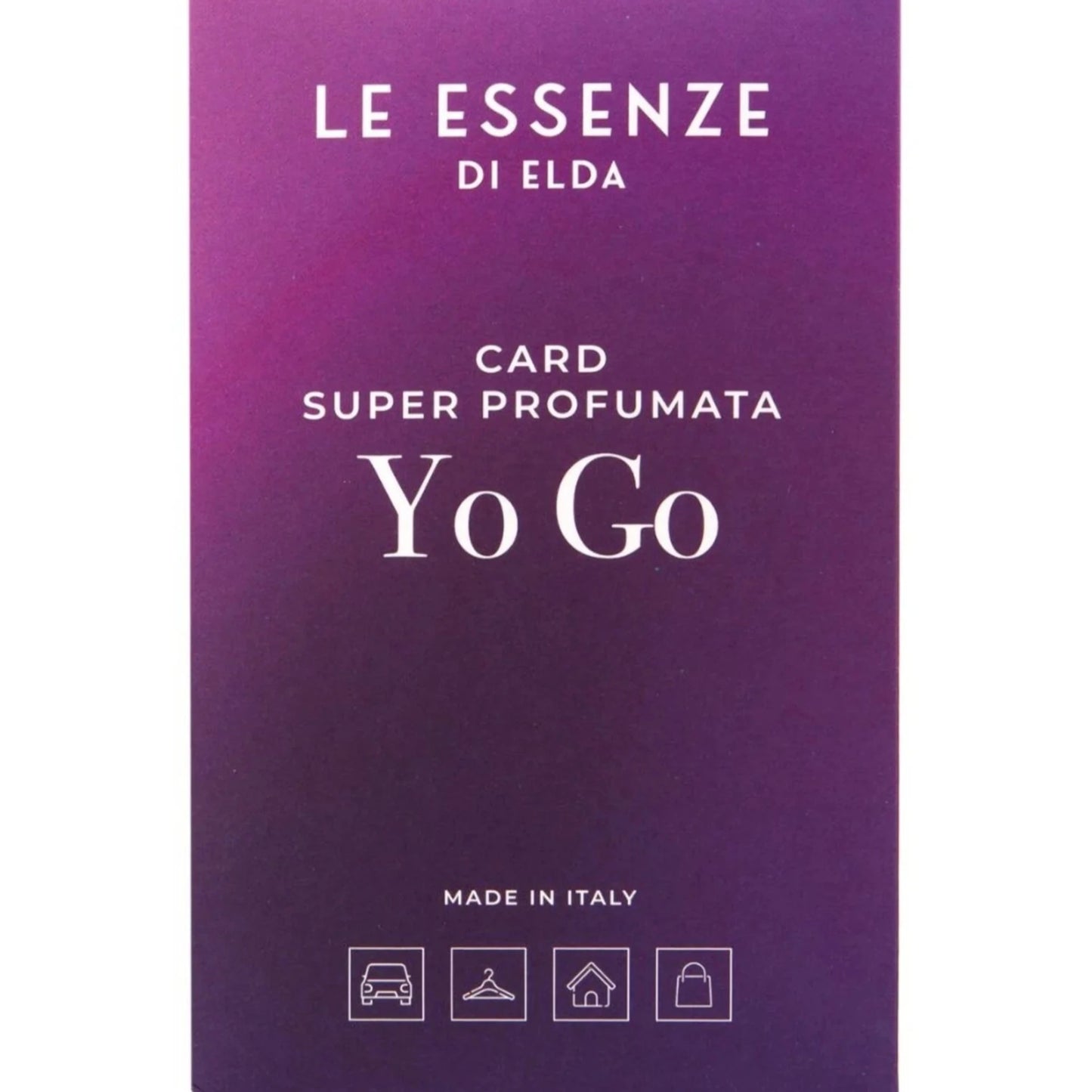 Yo Go scent card
