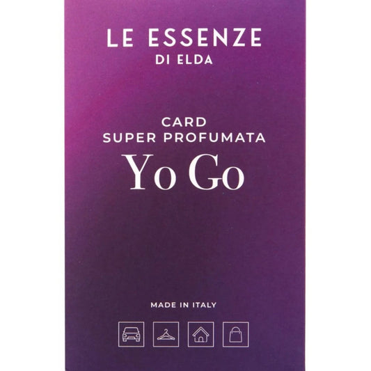 Yo Go scent card