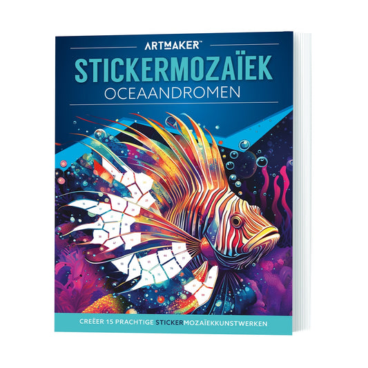 Stickermozaiek boek | Oceaandromen
