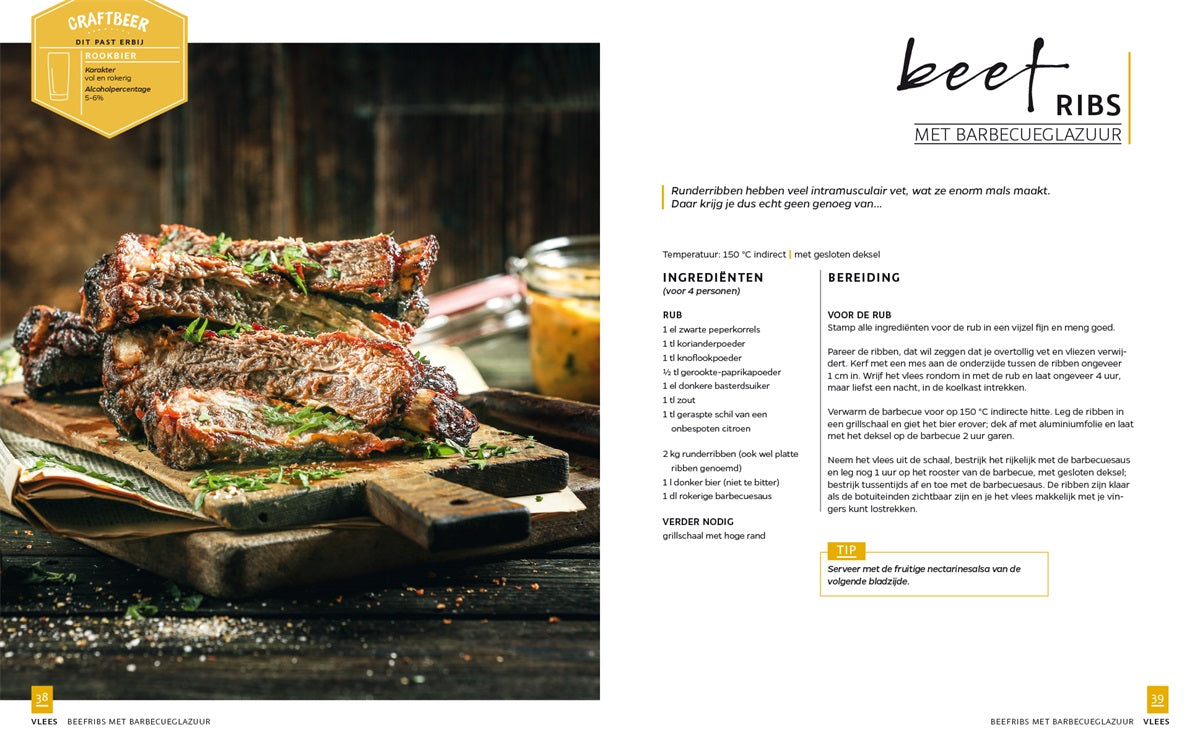 Barbecue & Bier | hét boek voor de ultieme smaakbeleving