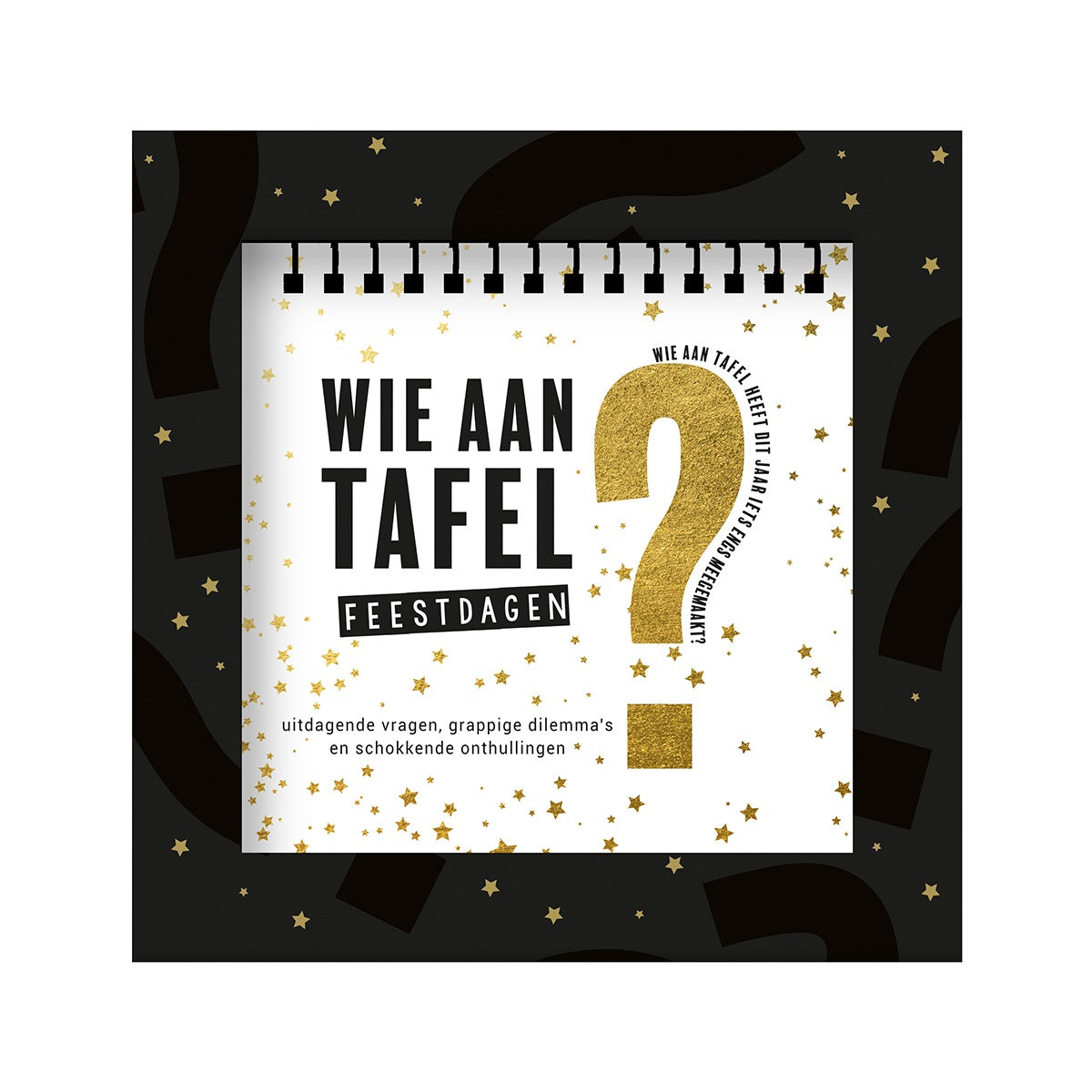 Wie aan tafel? | Feestdagen editie